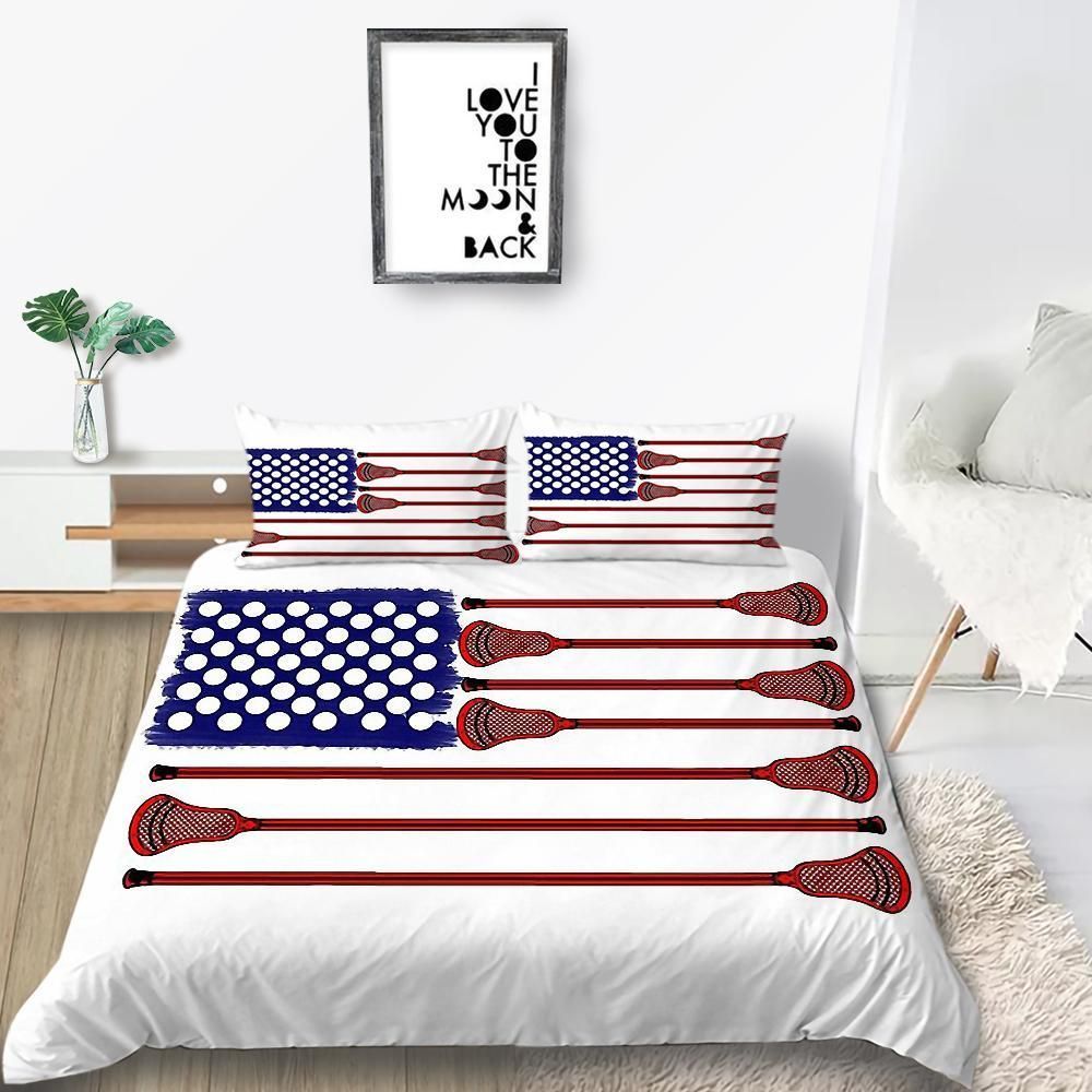 Creative Flag Printed Bedding Set