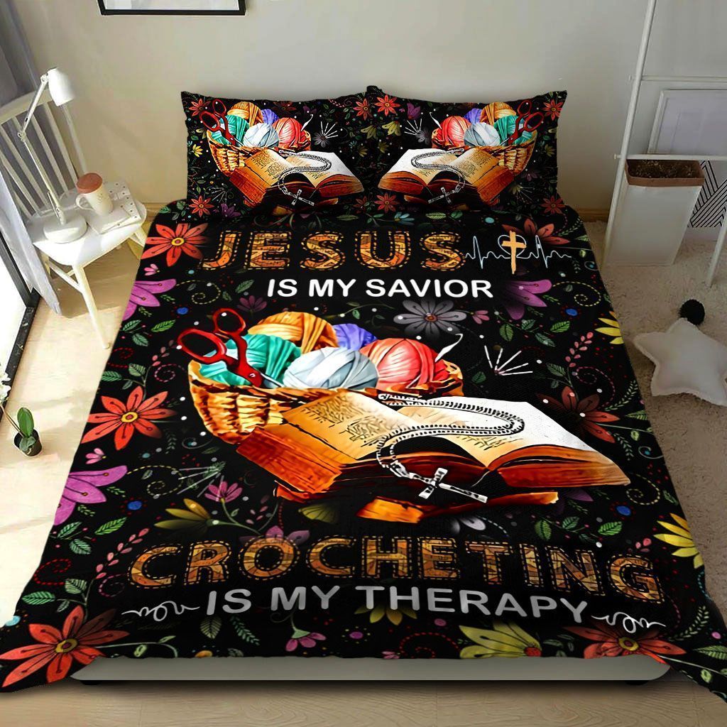 Crocheting Bedding Set