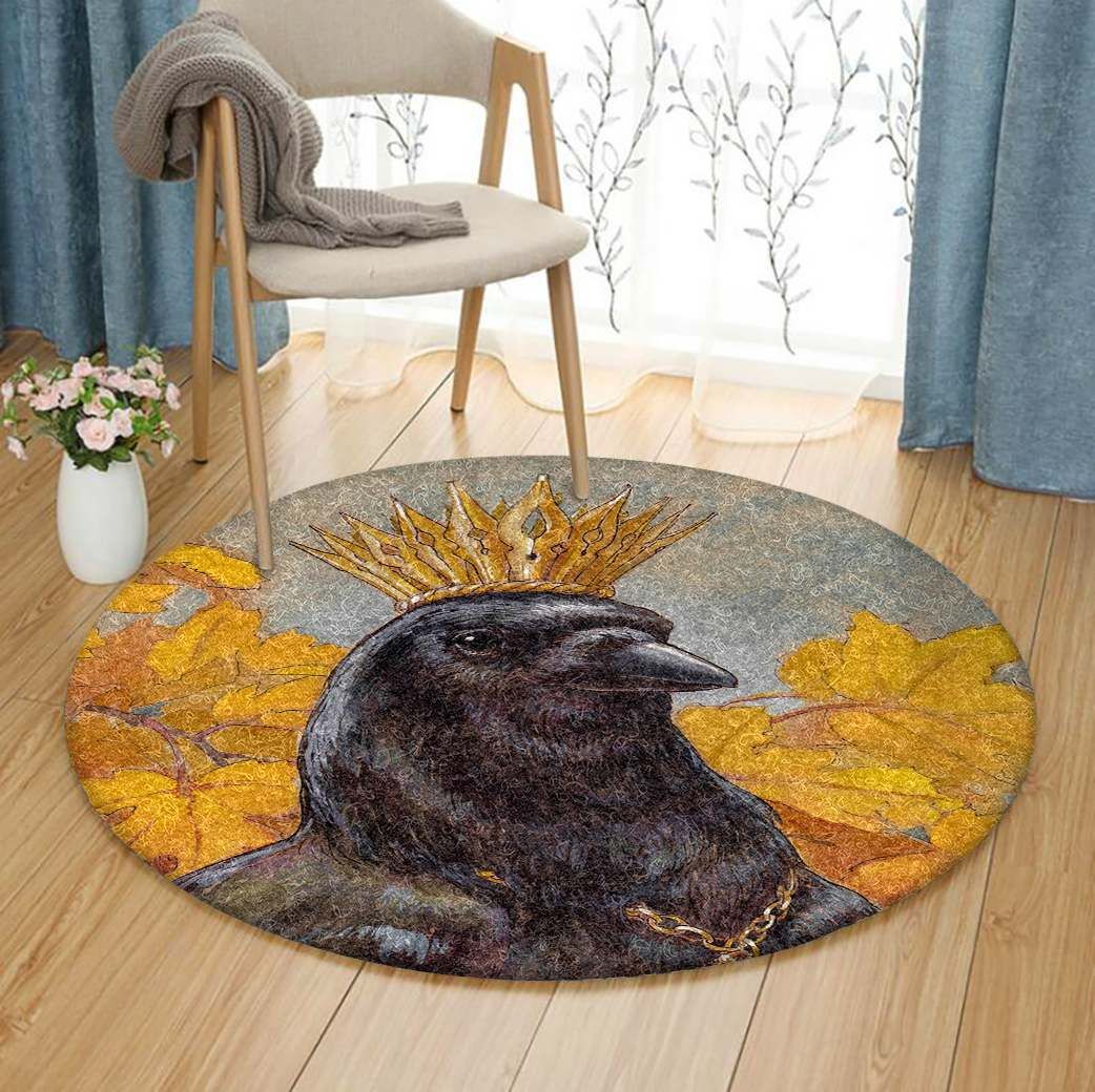 Crow Round Carpet