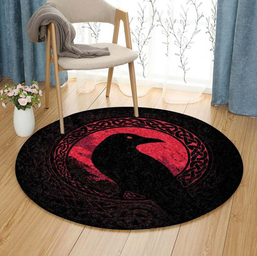 Crow Round Carpet