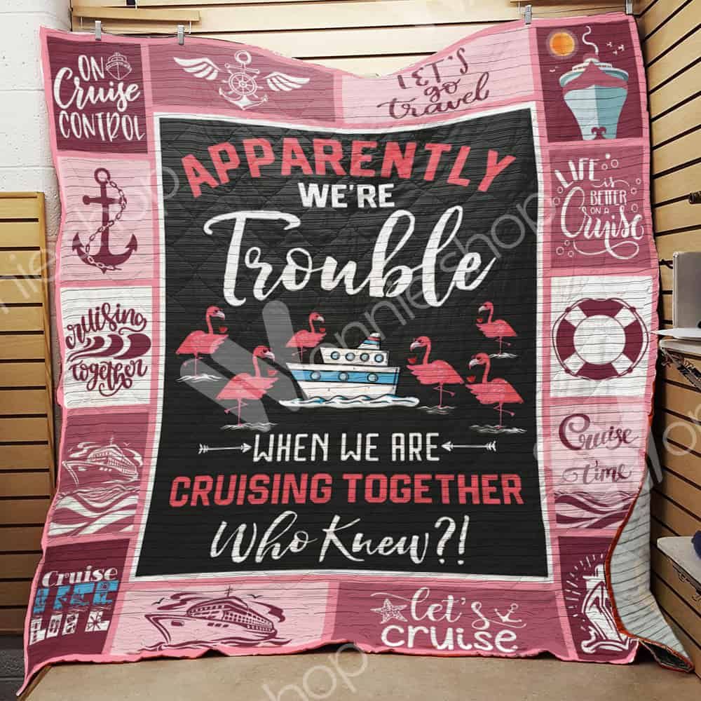 Cruise Flamingo Quilt Blanket DHC0302895TD