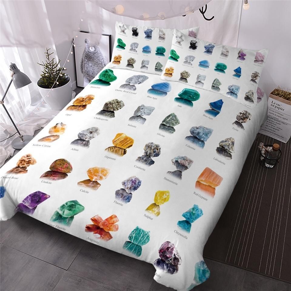 Crystal Types Bedding Set