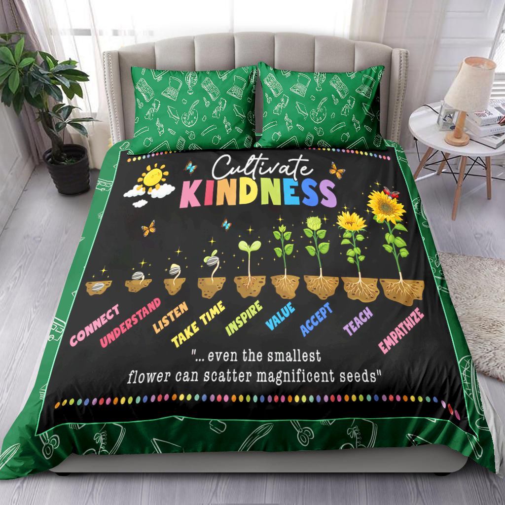 Cultivate Kindness Teacher Bedding Set