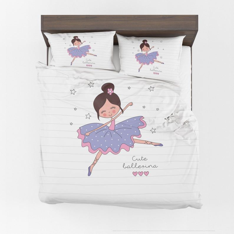 Cute Ballerina Bedding Set
