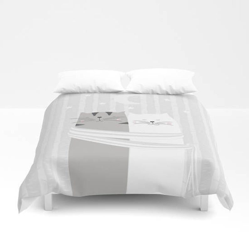 Cute Cat Bedding Set