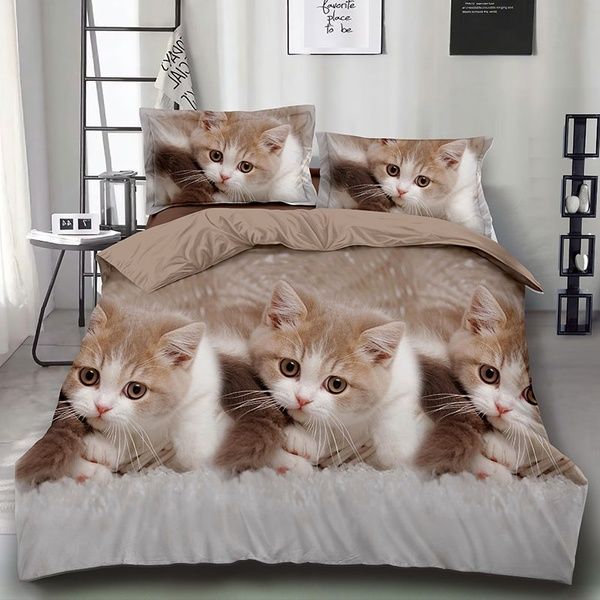 Cute Cat Bedding Set