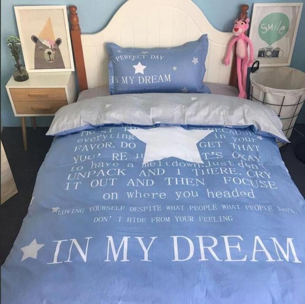 Cute Cat Family Teenager Bedding Set