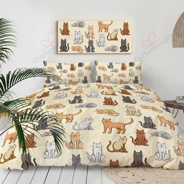 Cute Cats Bedding Set