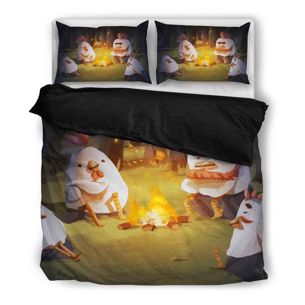 Cute Chicken Bedding Set