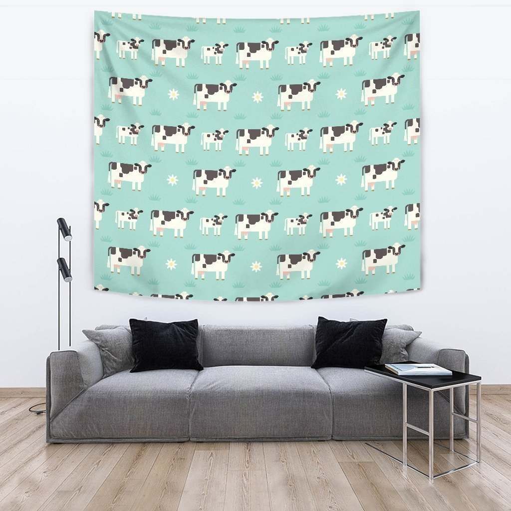 Cute Cow And Baby Cow CL17100064MDT Tapestry