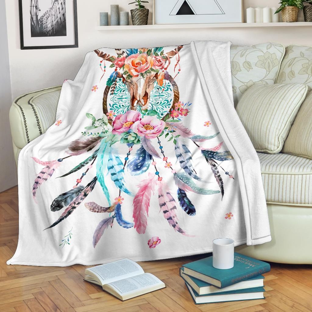 Cute Cow Sherpa Fleece Blanket