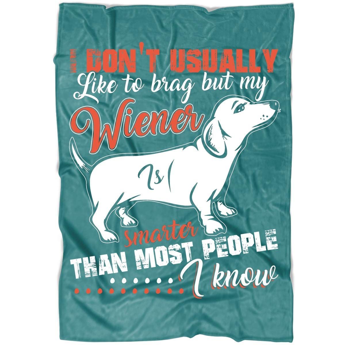 Cute Dog Sherpa Fleece Blanket