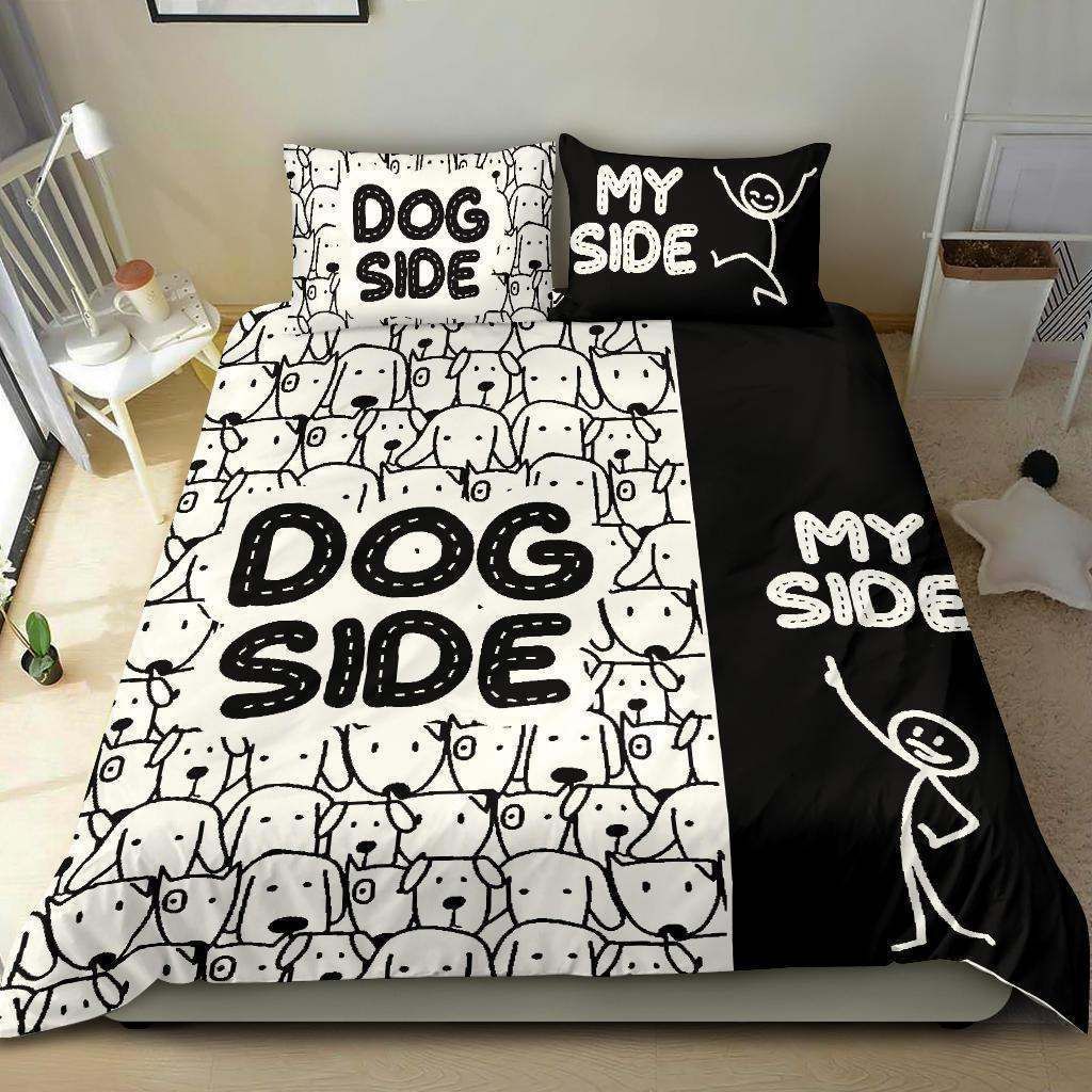 Cute Dog Side My Side Bedding Set