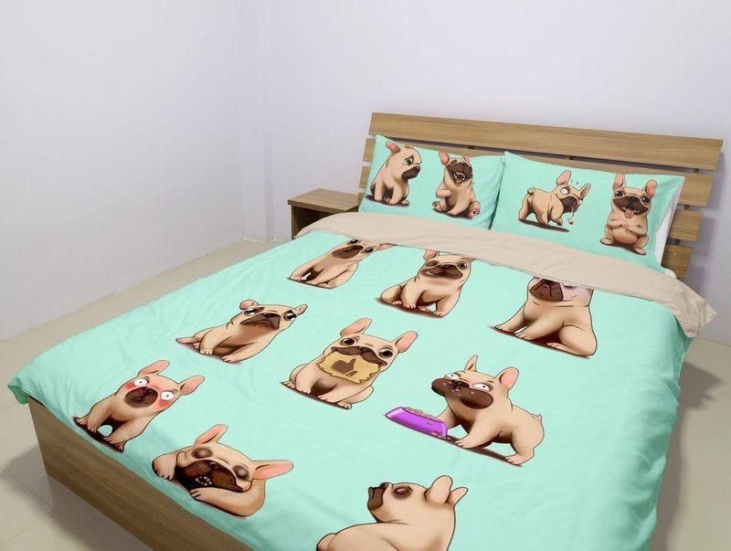 Cute French Bulldog Bedding Set