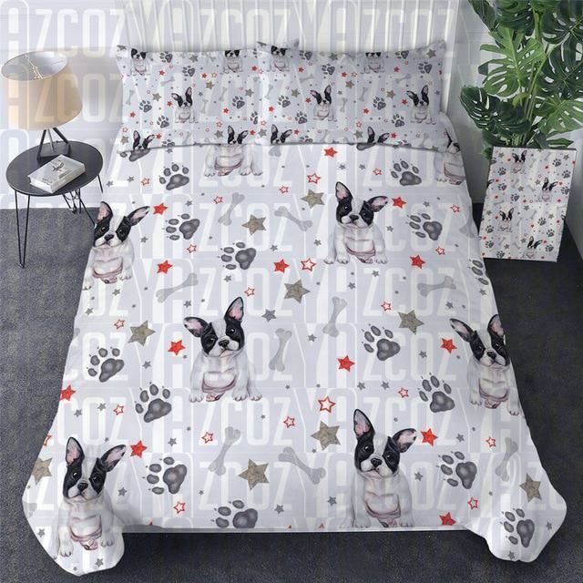 Cute French Bulldog Bedding Set