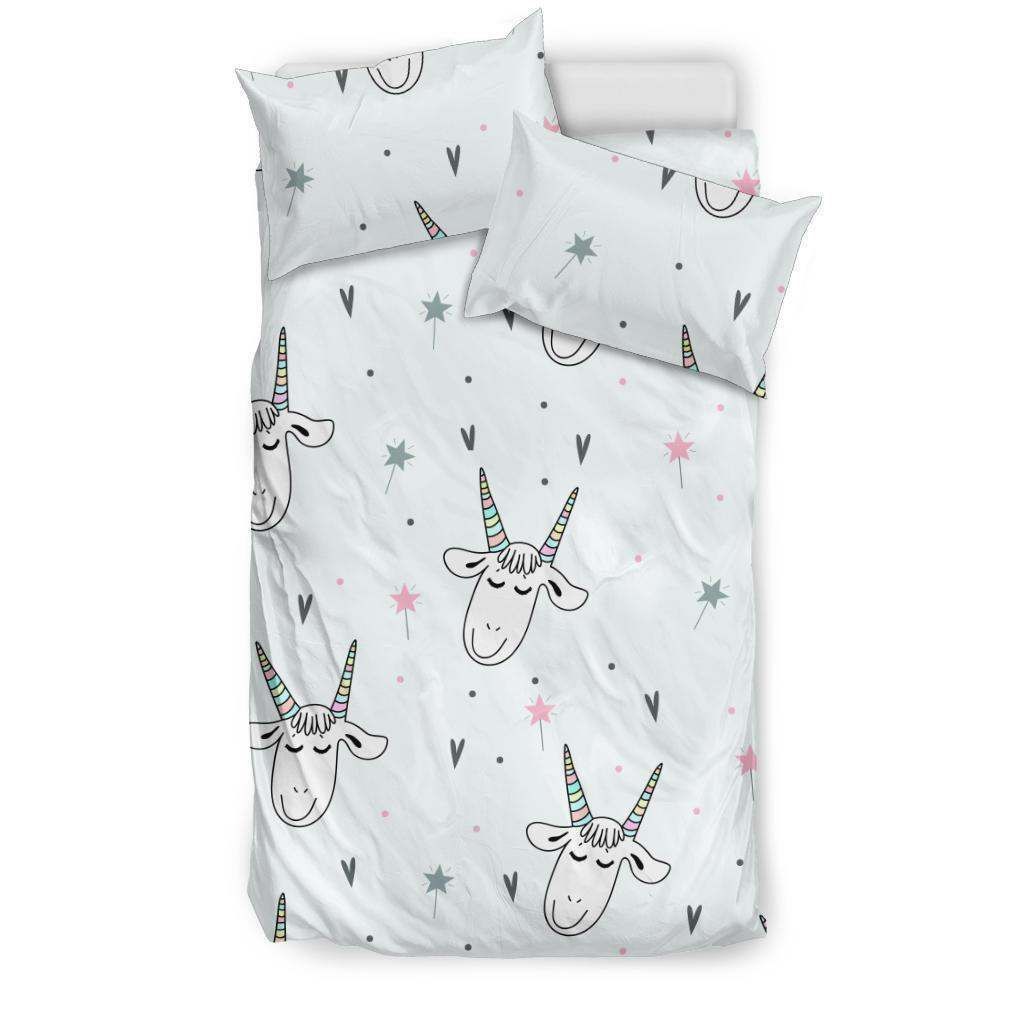 Cute Goat Design Bedding Set