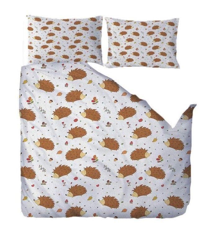 Cute Hedgehog Bedding Set