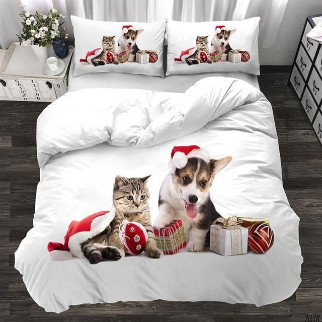 Cute Kitten Bedding Set