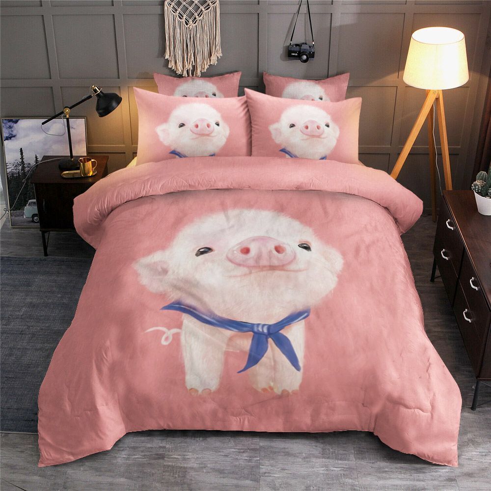 Cute Piglet Bedding Set