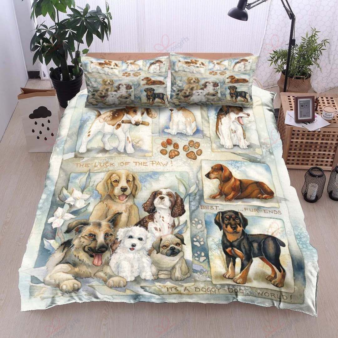 Cute Puppies Bedding Set