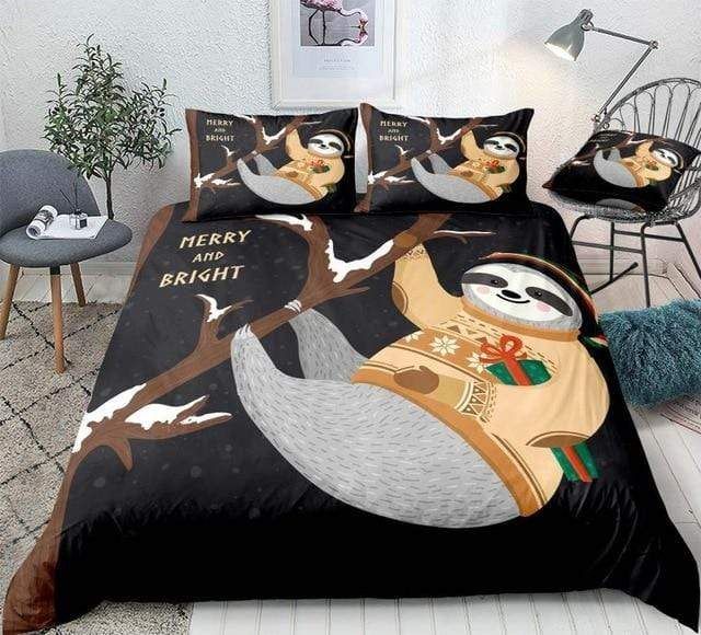 Cute Sloth Bedding Set