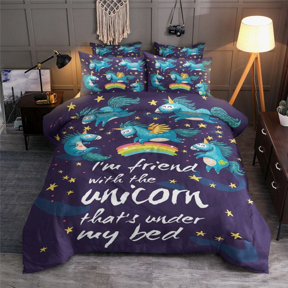 Cute Unicorn Bedding Set