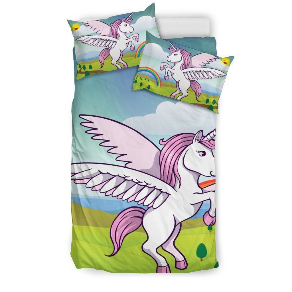 Cute Unicorn Bedding Set