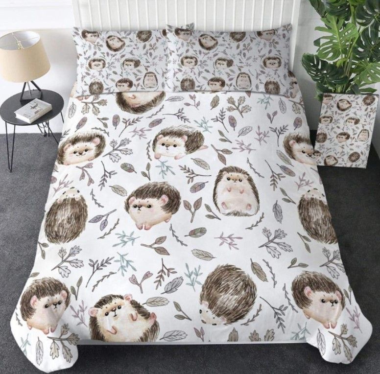 Cutie Hedgehog Bedding Set