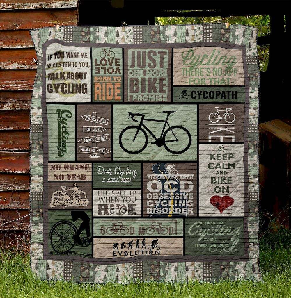 Cycling 190221027 Quilt Blanket