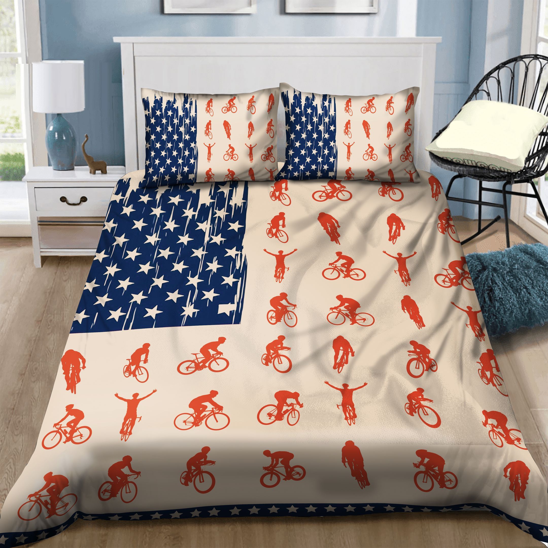 Cycling Bedding Set
