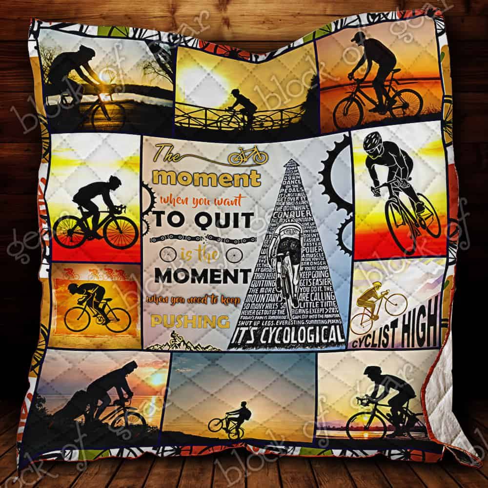 Cycling CL19100239MDQ Quilt Blanket