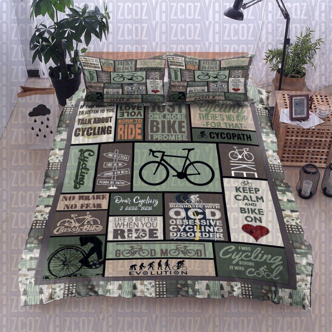 Cycling Bedding Set