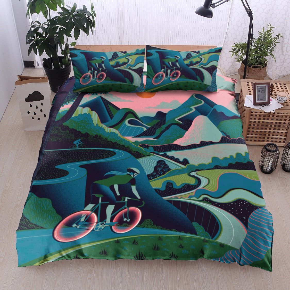 Cycling Bedding Set