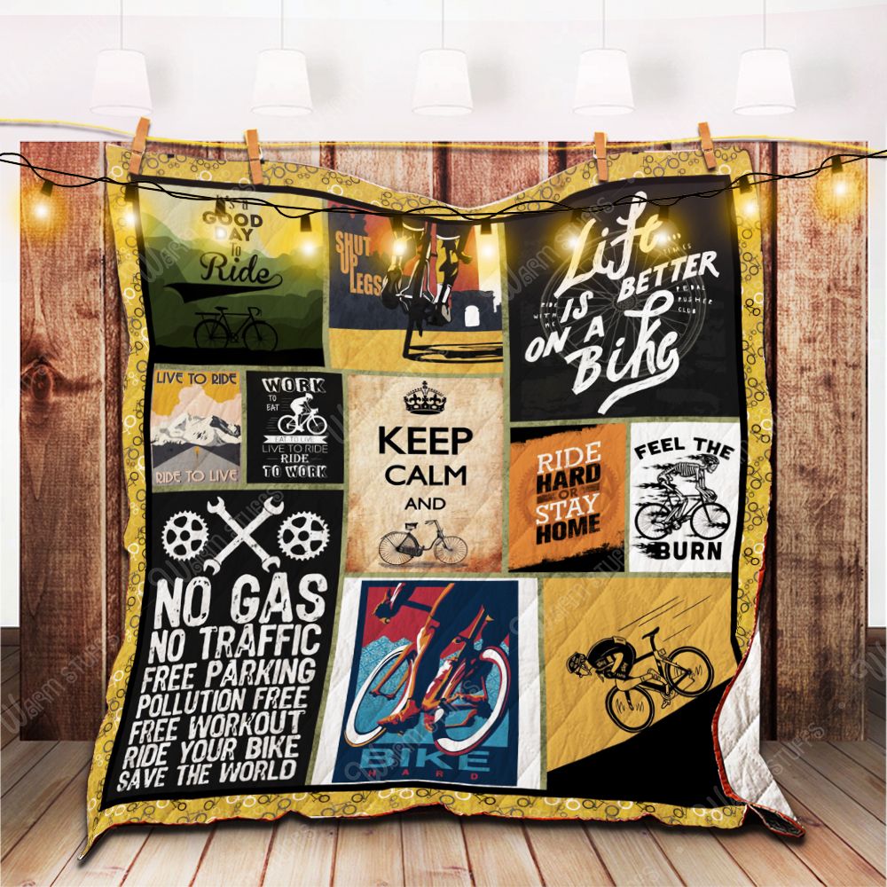 Cycling Quilt Blanket Bb Dhc1312577Dd