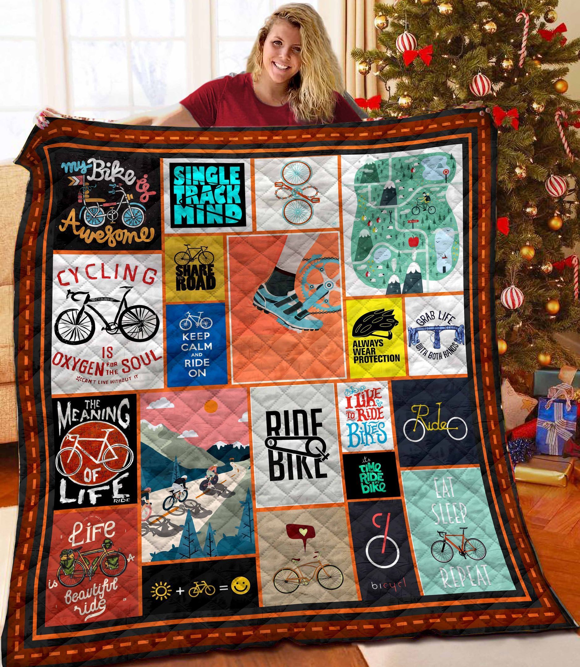 Cycling Quilt Blanket BBB261031HT