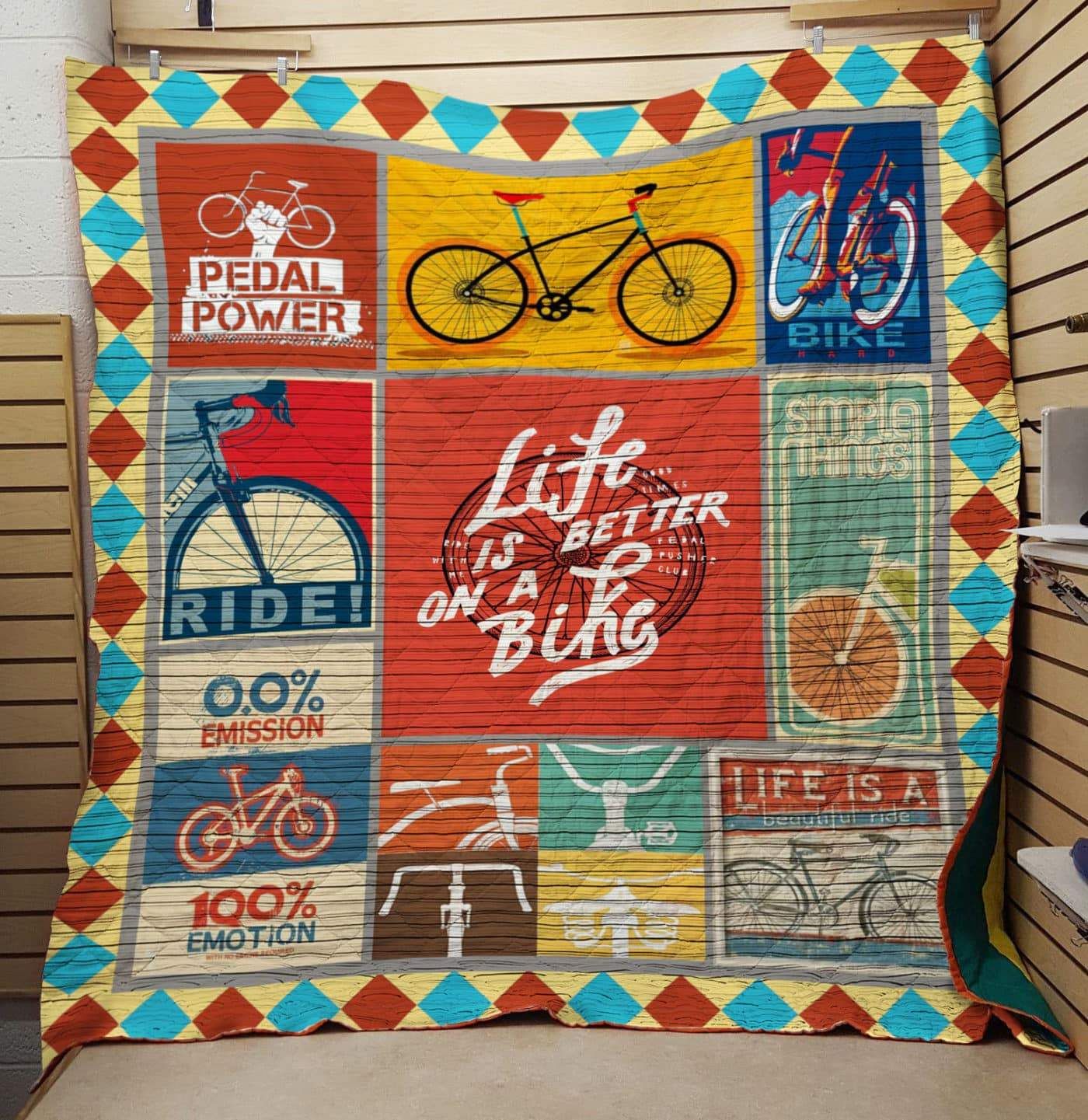 Cycling Quilt Blanket DHC1312626VT