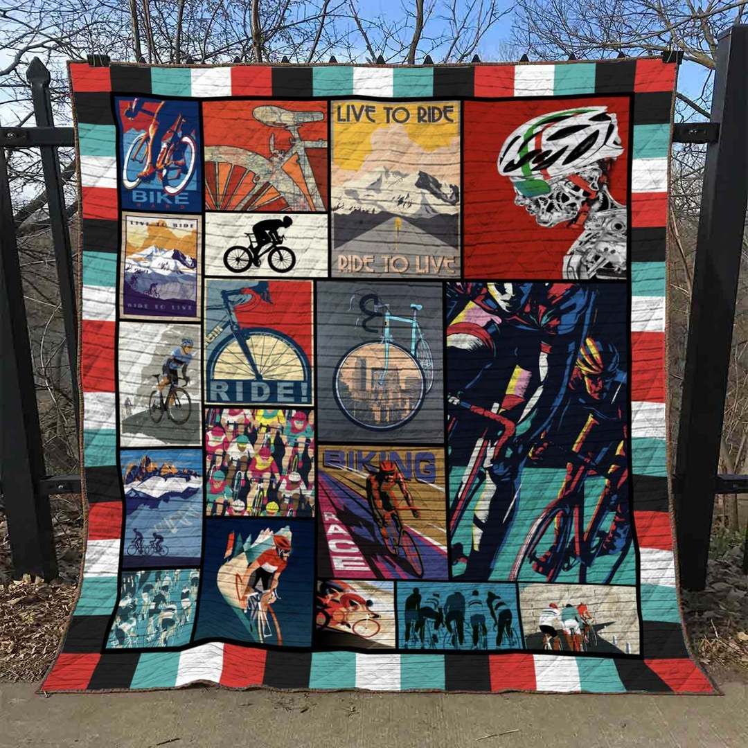 Cycling TL210516 Quilt Blanket