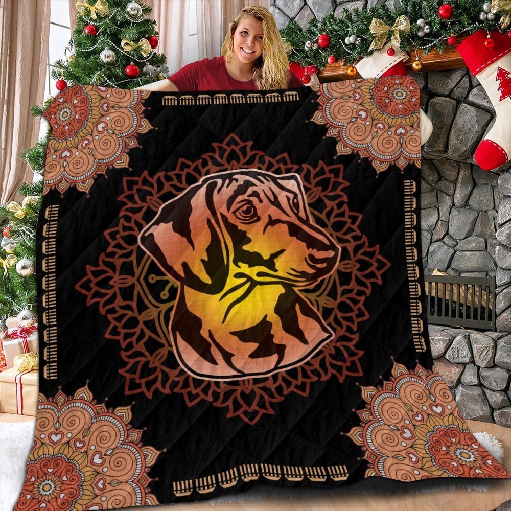 Dachshund 01 Bs Dachshund 3112 Quilt Blanket Dhc03011094Dd