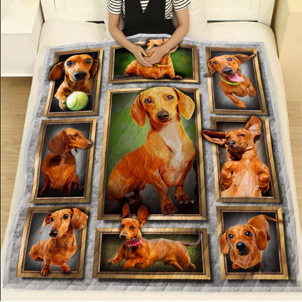Dachshund 01 Dachshund 2109 Quilt Blanket DHC3112978TD