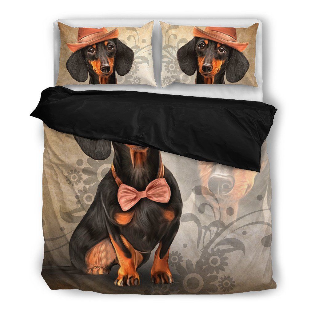 Dachshund 6 Dog Themed Bedding Set