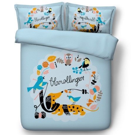 Dachshund And Friend Bedding Set