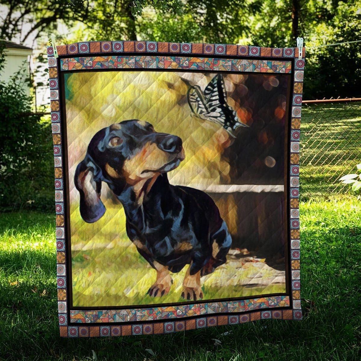 Dachshund Anyone Else But You Quilt Blanket DHC020120461TD