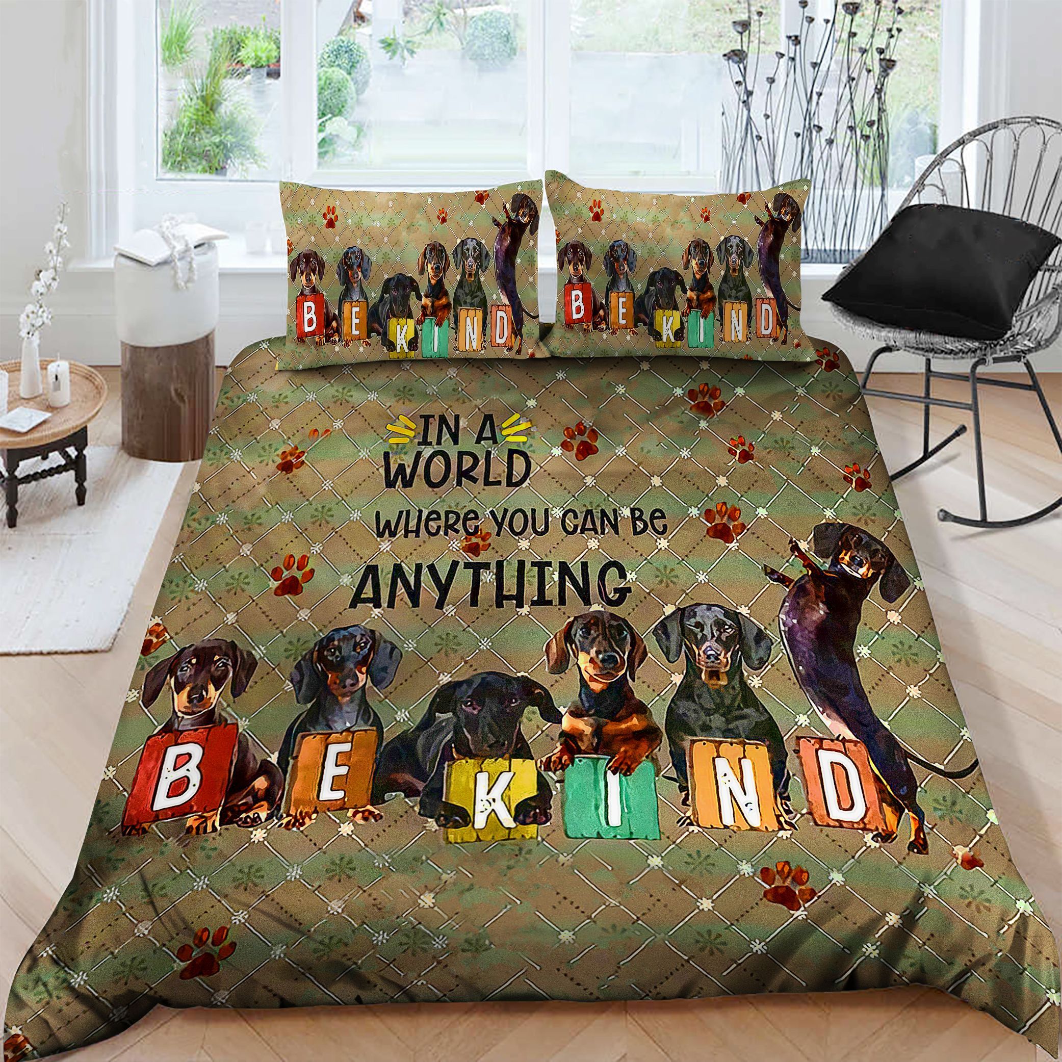 Dachshund Bedding Set