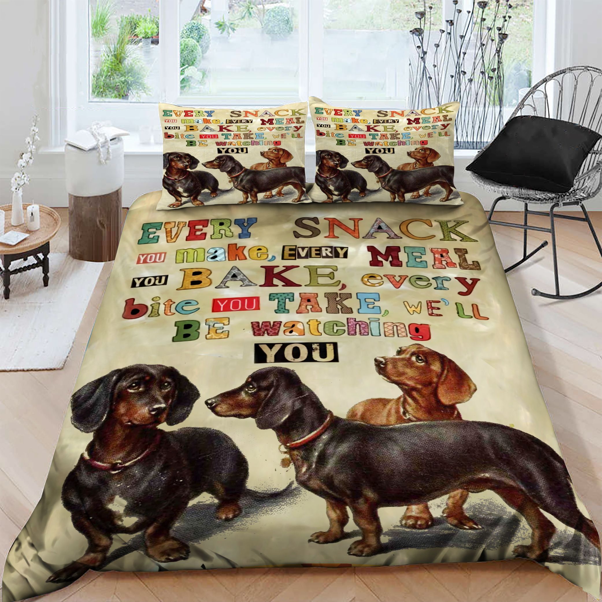 Dachshund Bedding Set