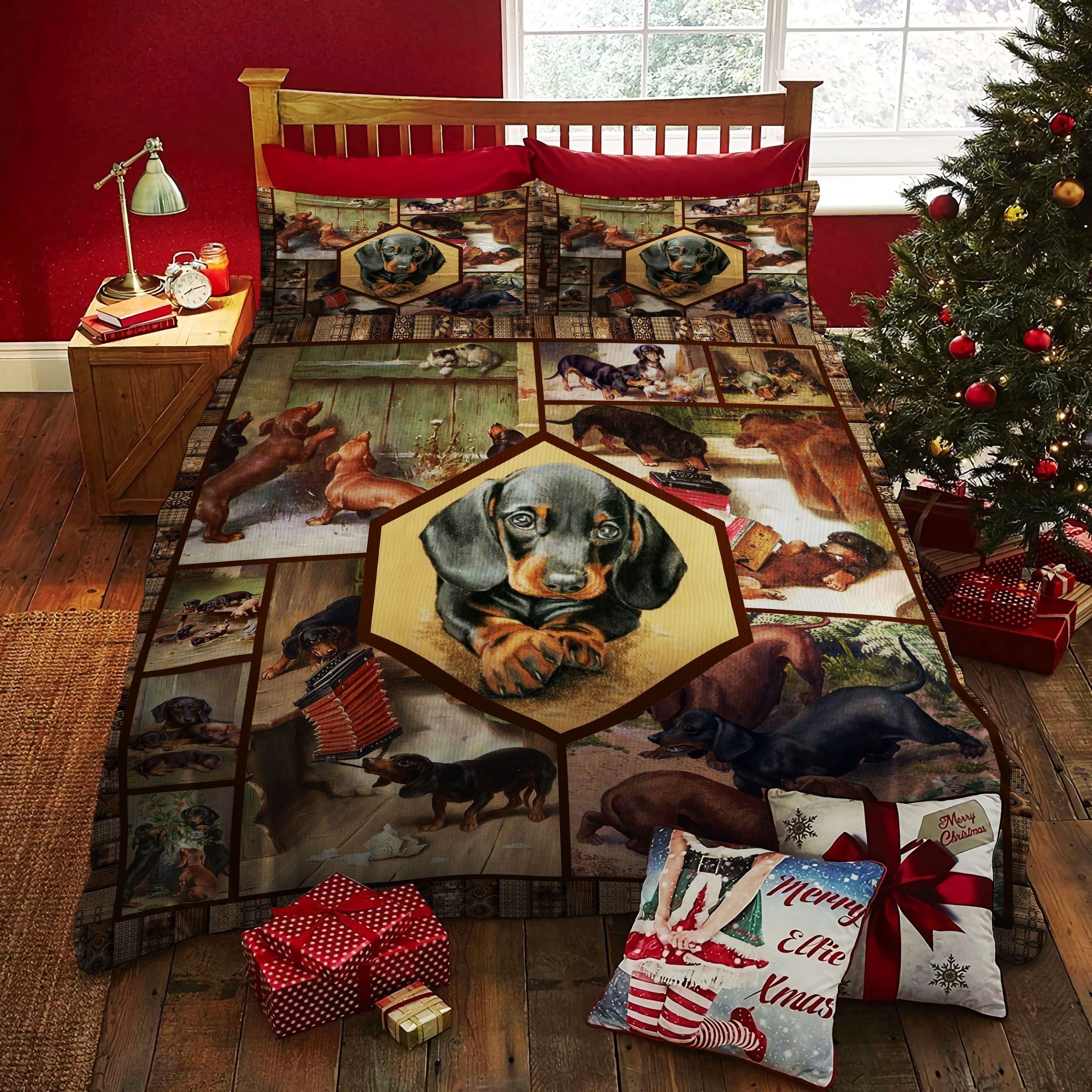 Dachshund Bedding Set