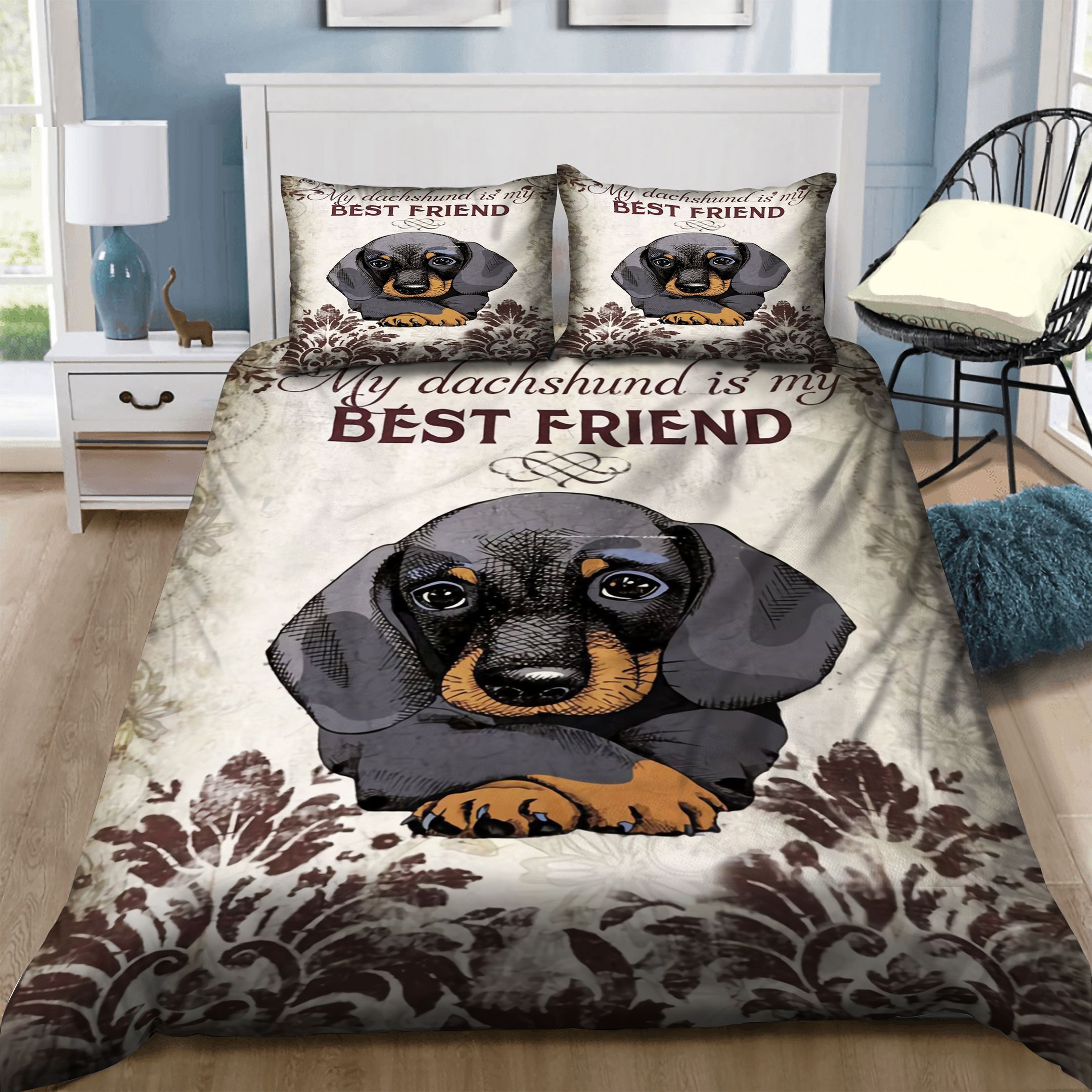 Dachshund Bedding Set