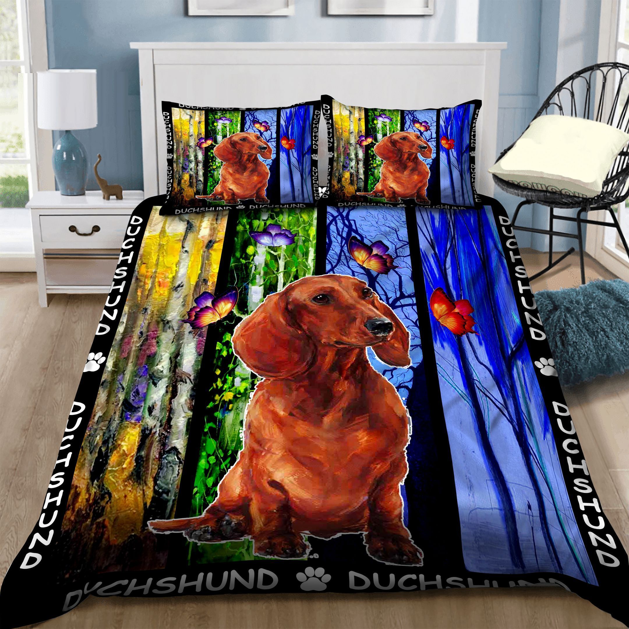 Dachshund Bedding Set