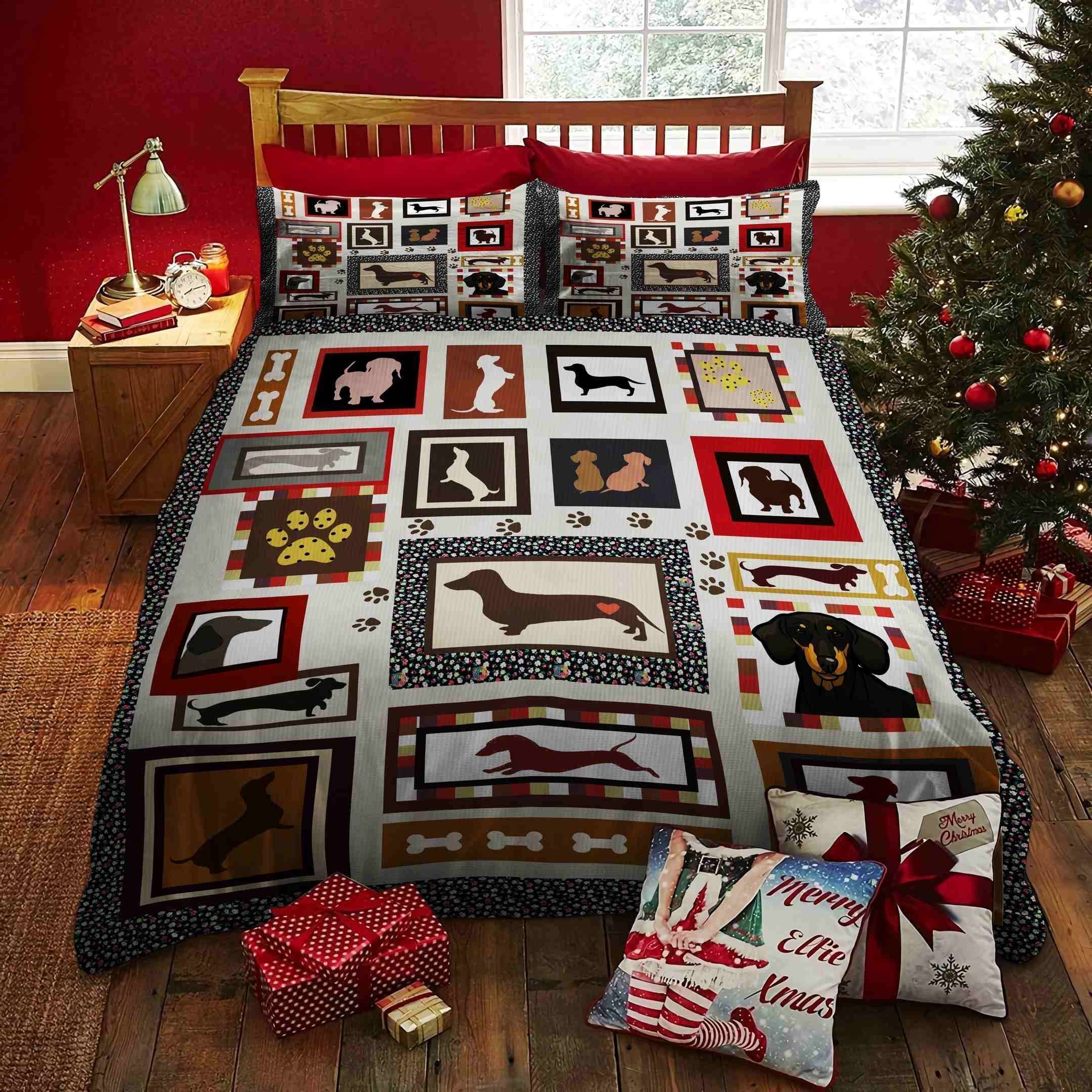 Dachshund Bedding Set