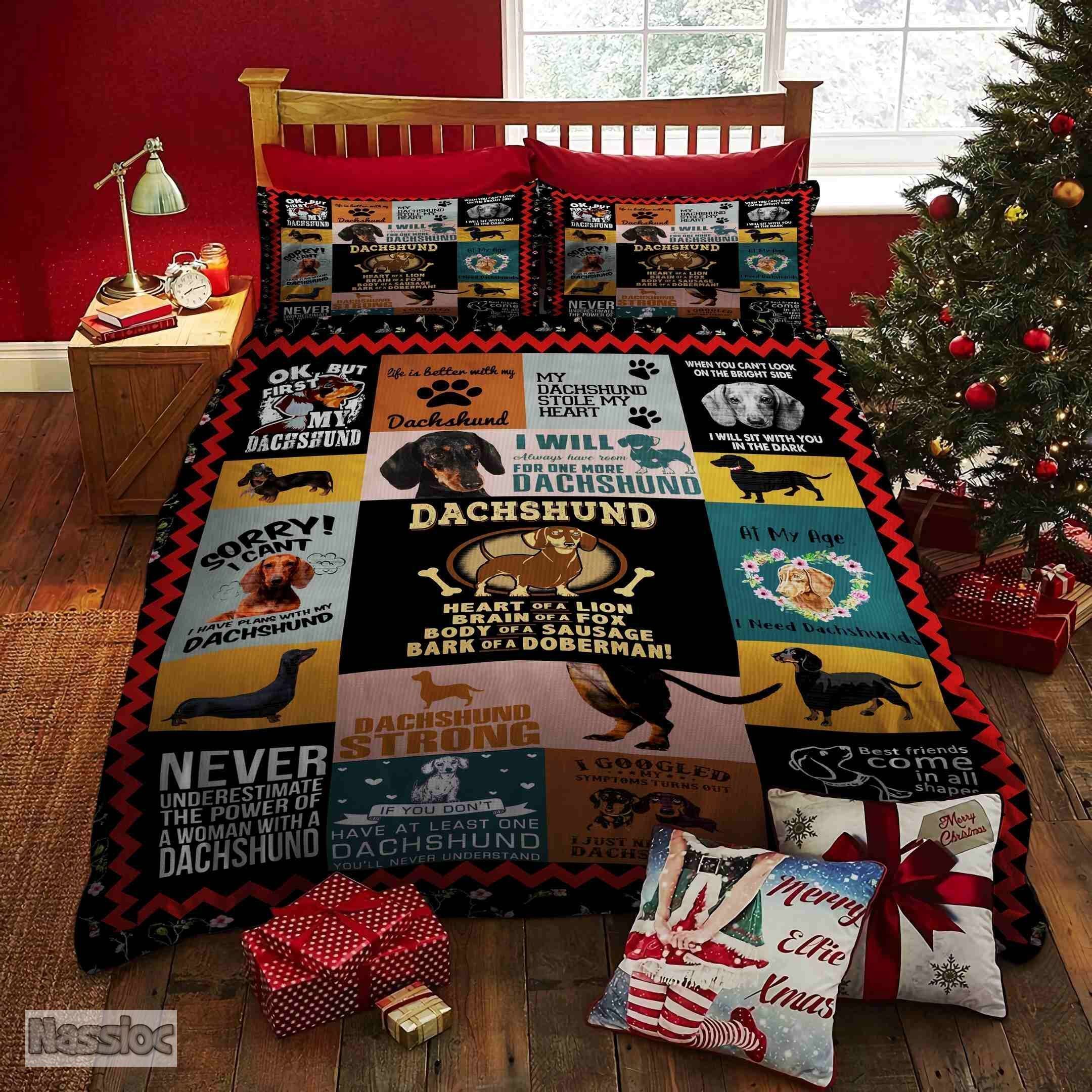 Dachshund Bedding Set