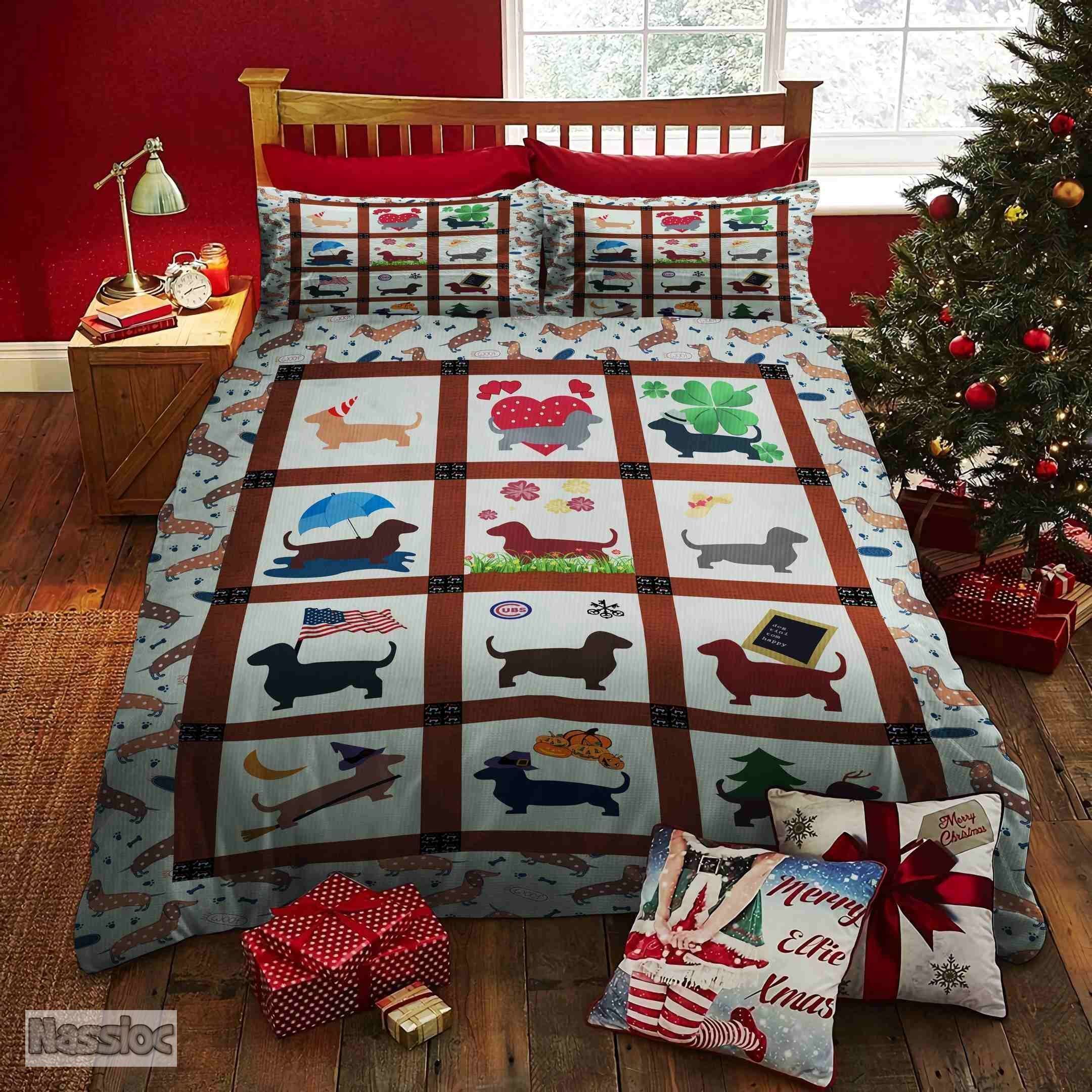 Dachshund Bedding Set